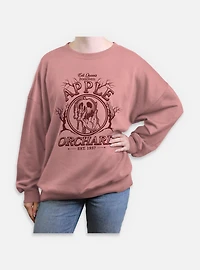 Disney Snow White and the Seven Dwarfs Poisoned Apple Orchard Poster Womens Oversized Sweatshirt