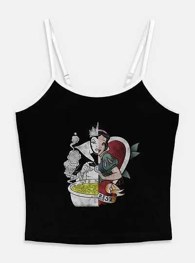 Disney Snow White and the Seven Dwarfs Split Evil Queen Womens Cami