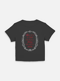 Disney Snow White and the Seven Dwarfs Poem Frame Women Baby T-Shirt