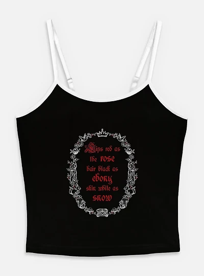 Disney Snow White and the Seven Dwarfs Poem Frame Womens Cami