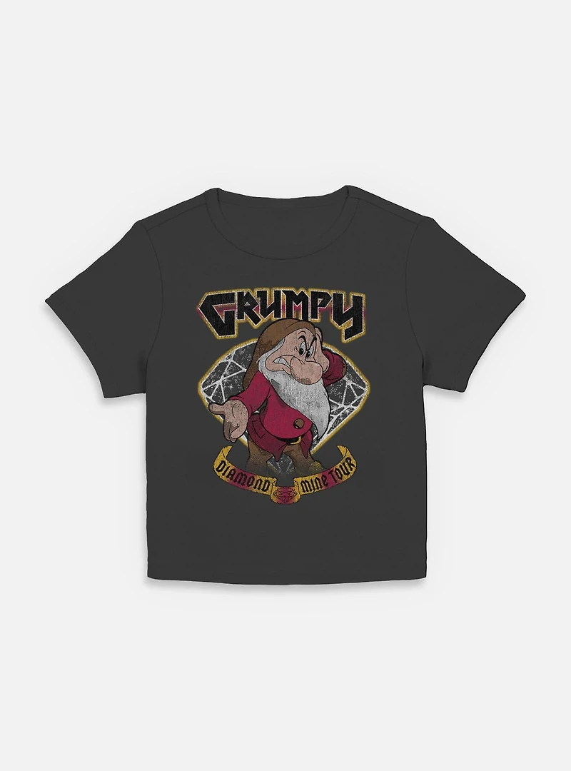 Disney Snow White and the Seven Dwarfs Grumpy Diamond Mine Tour Women Baby T-Shirt