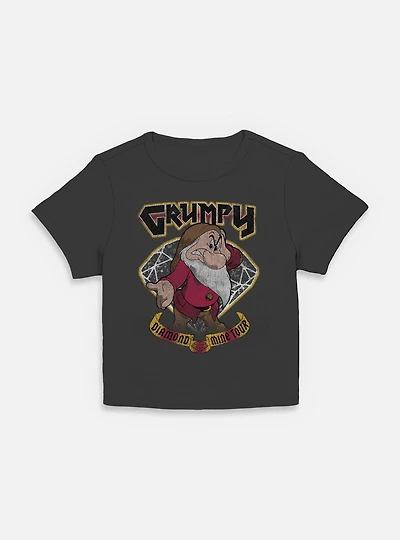 Disney Snow White and the Seven Dwarfs Grumpy Diamond Mine Tour Women Baby T-Shirt