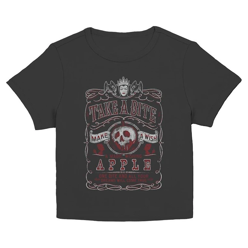 Disney Snow White and the Seven Dwarfs Take A Bite Make Wish Women Baby T-Shirt