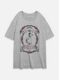 Disney Snow White and the Seven Dwarfs Apple Of My Eye Womens Oversized T-Shirt