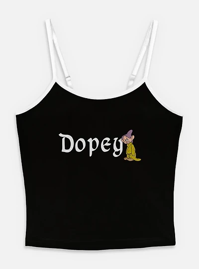 Disney Snow White and the Seven Dwarfs Dopey Character Womens Cami