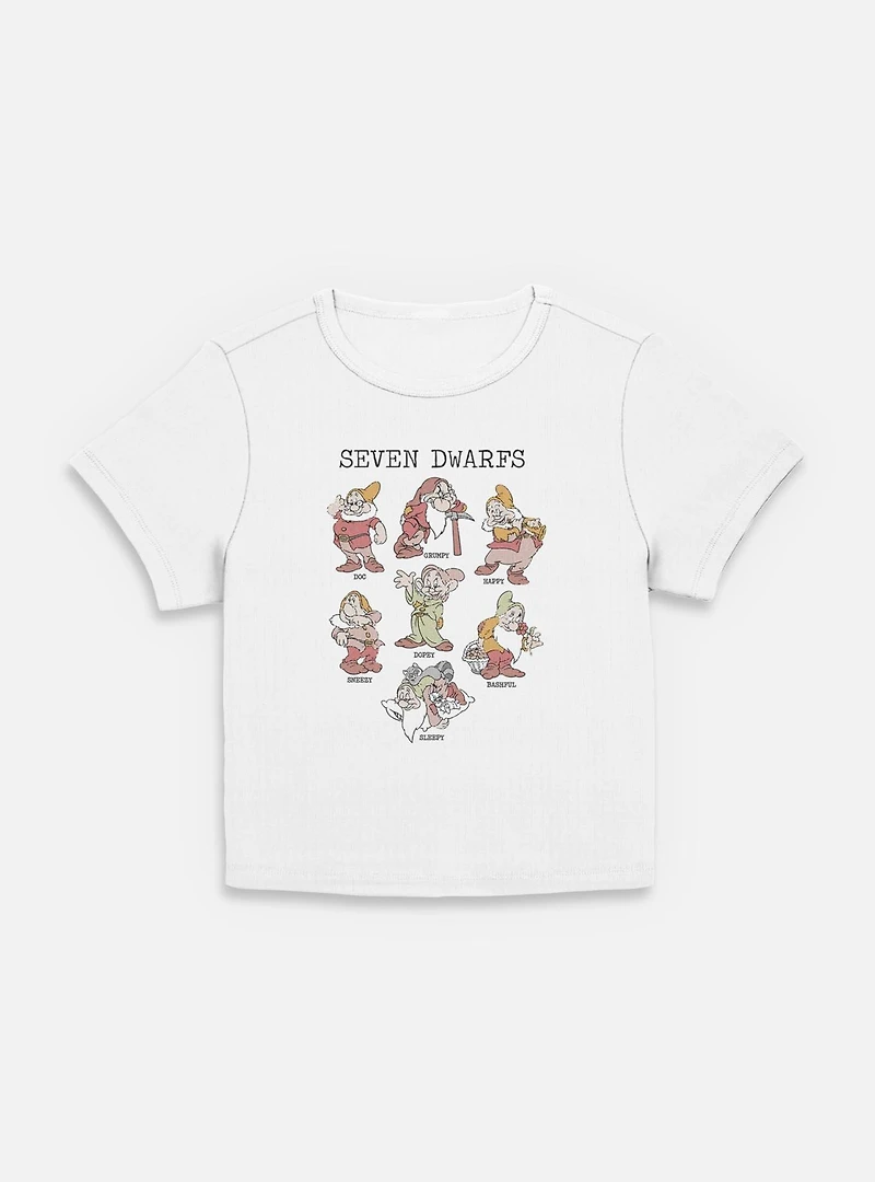 Disney Snow White and the Seven Dwarfs Illustration Women Baby T-Shirt