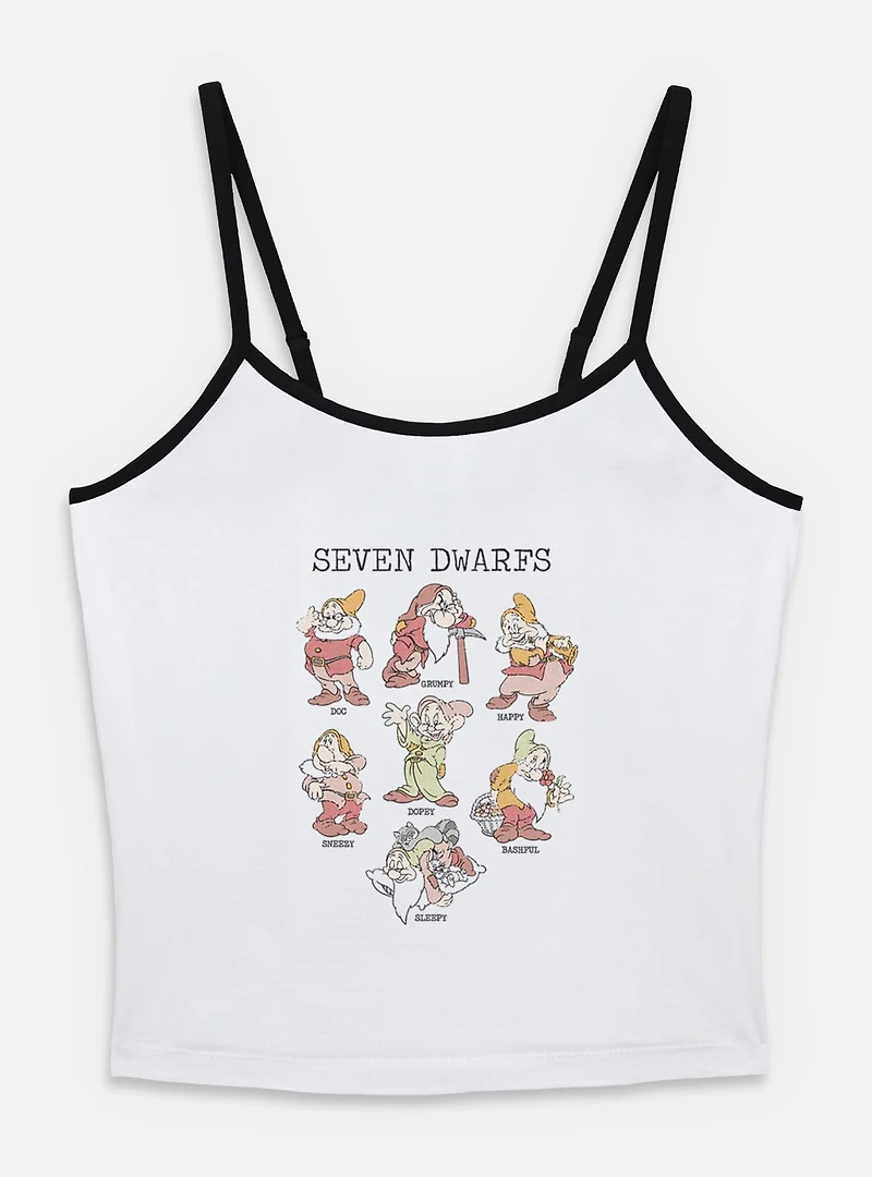 Disney Snow White and the Seven Dwarfs Illustration Womens Cami
