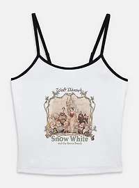Disney Snow White and the Seven Dwarfs Retro Portrait Womens Cami