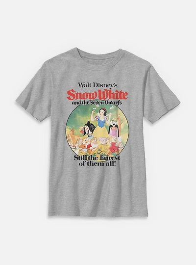 Disney Snow White and The Seven Dwarfs Still Fairest Of Them All Youth T-Shirt