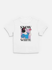 Disney Snow White and the Seven Dwarfs Square Portrait Women Baby T-Shirt