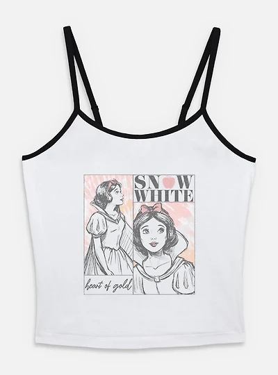 Disney Snow White and the Seven Dwarfs Heart Of Gold Illustration Womens Cami