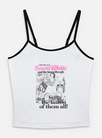 Disney Snow White and The Seven Dwarfs Vintage Still Fairest Womens Cami