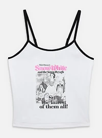 Disney Snow White and The Seven Dwarfs Vintage Still Fairest Womens Cami
