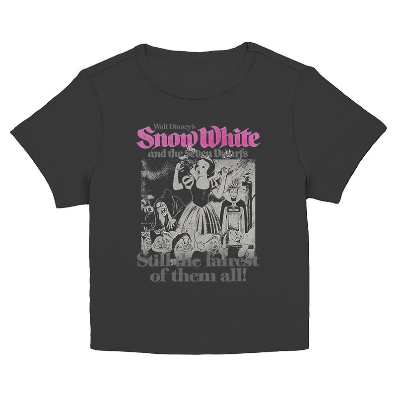 Disney Snow White and The Seven Dwarfs Still Fairest Retro Women Baby T-Shirt