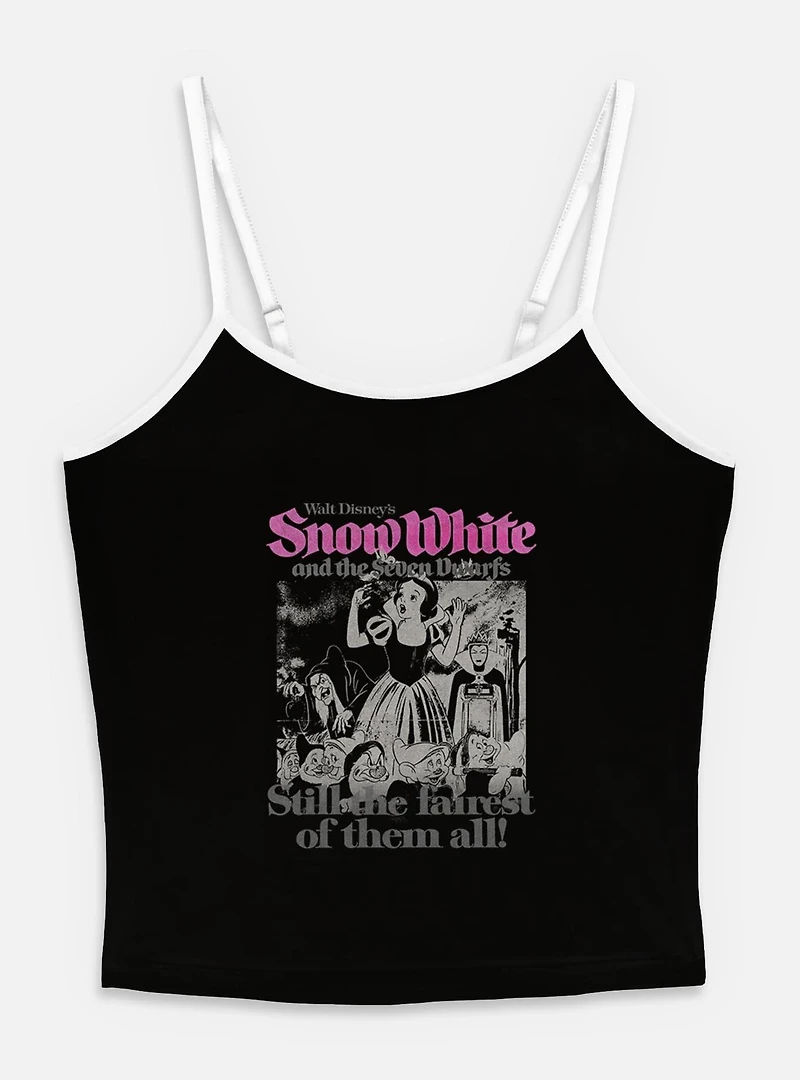 Disney Snow White and The Seven Dwarfs Still Fairest Retro Womens Cami
