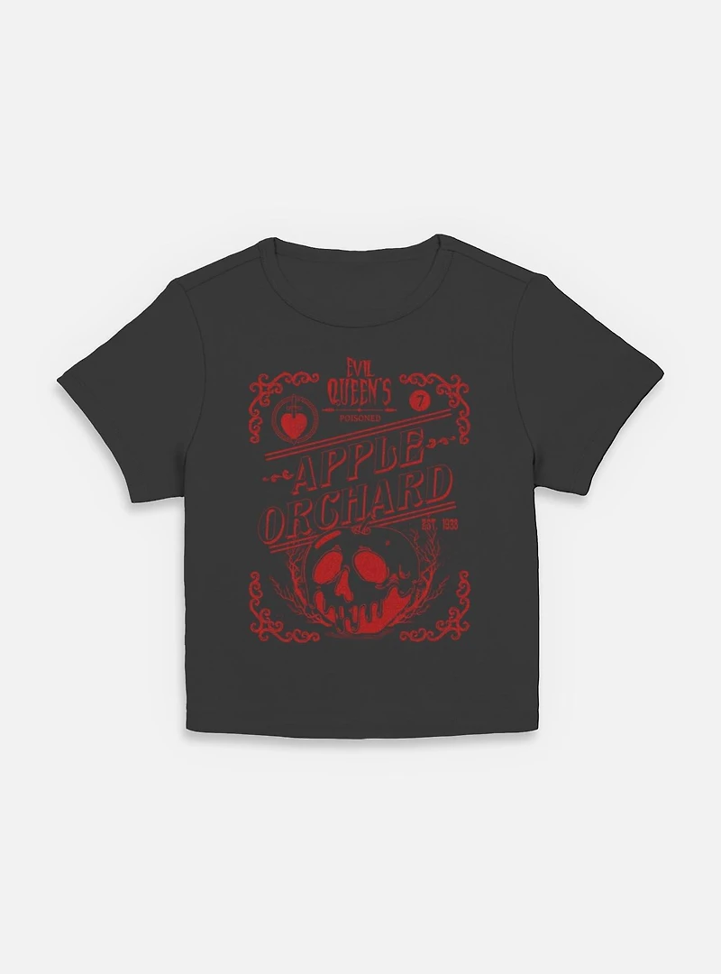 Disney Snow White and the Seven Dwarfs Evil Queen Apple Orchard Women Baby T-Shirt