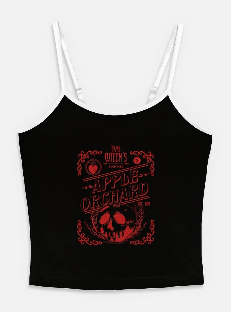 Disney Snow White and the Seven Dwarfs Evil Queen Apple Orchard Womens Cami