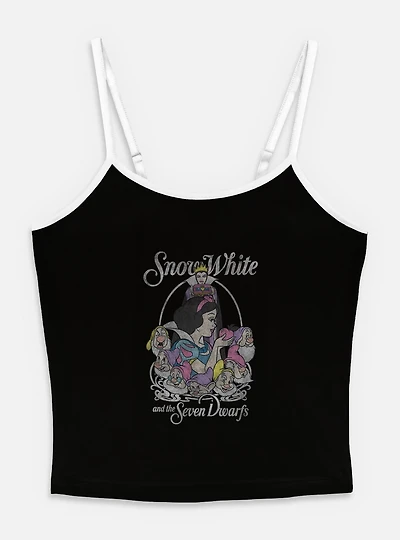 Disney Snow White and the Seven Dwarfs Retro Classic Womens Cami