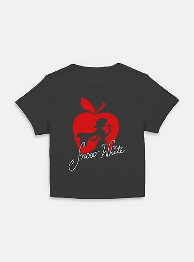 Disney Snow White and the Seven Dwarfs Apple Silhouette Women Baby T-Shirt