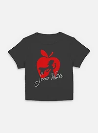 Disney Snow White and the Seven Dwarfs Apple Silhouette Women Baby T-Shirt