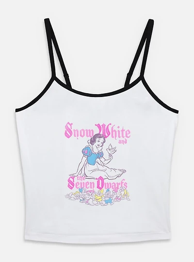 Disney Snow White and the Seven Dwarfs Story Time Illustration Womens Cami