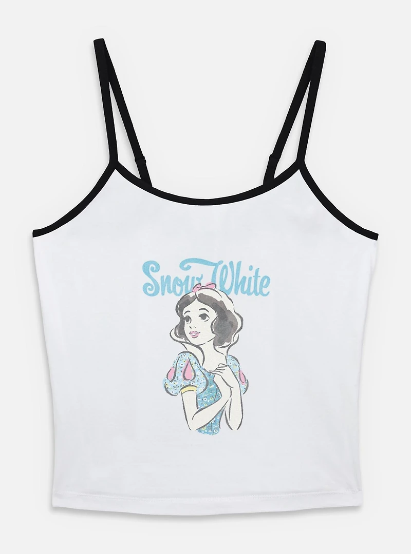 Disney Snow White and the Seven Dwarfs Floral Womens Cami