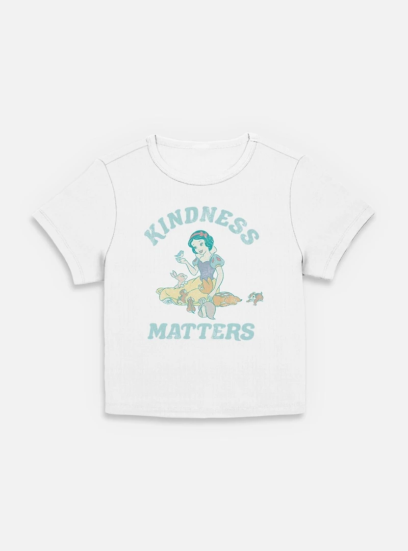 Disney Snow White and the Seven Dwarfs Kindness Matters Women Baby T-Shirt
