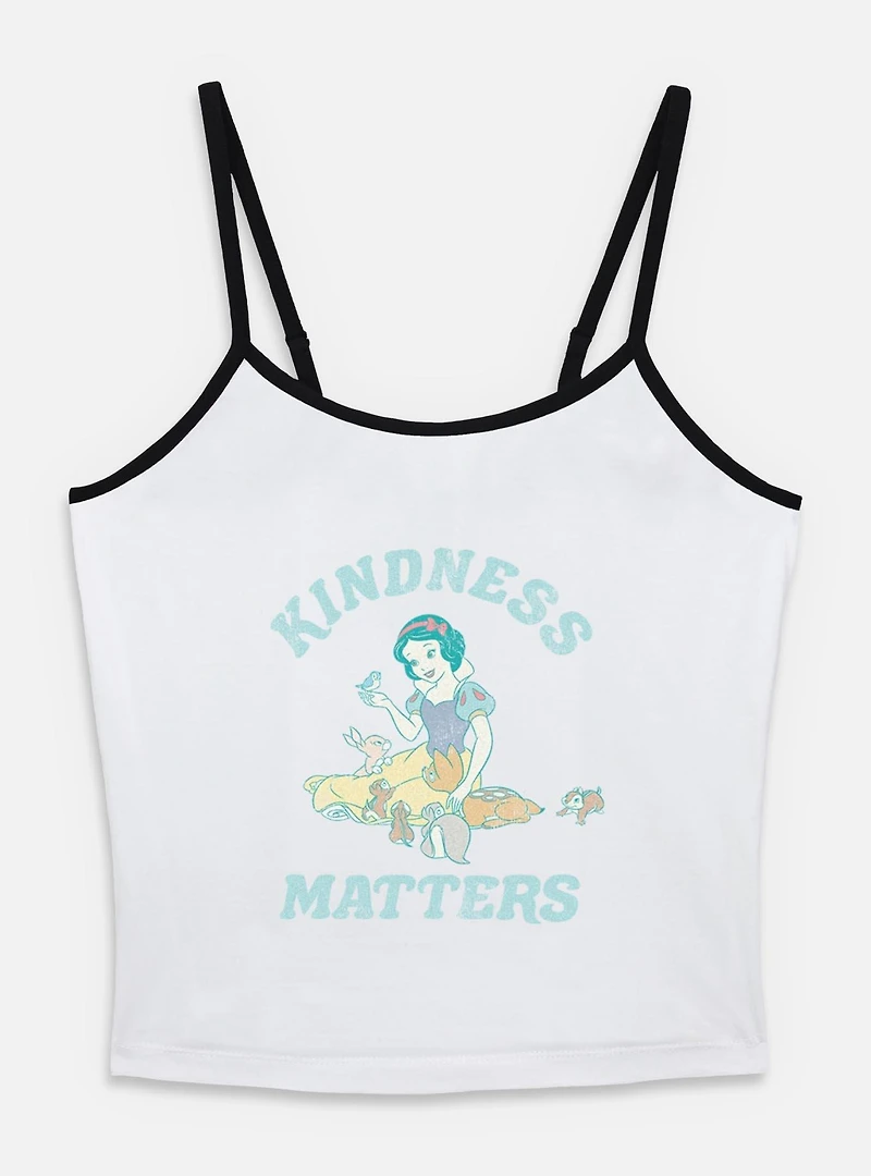 Disney Snow White and the Seven Dwarfs Kindness Matters Womens Cami