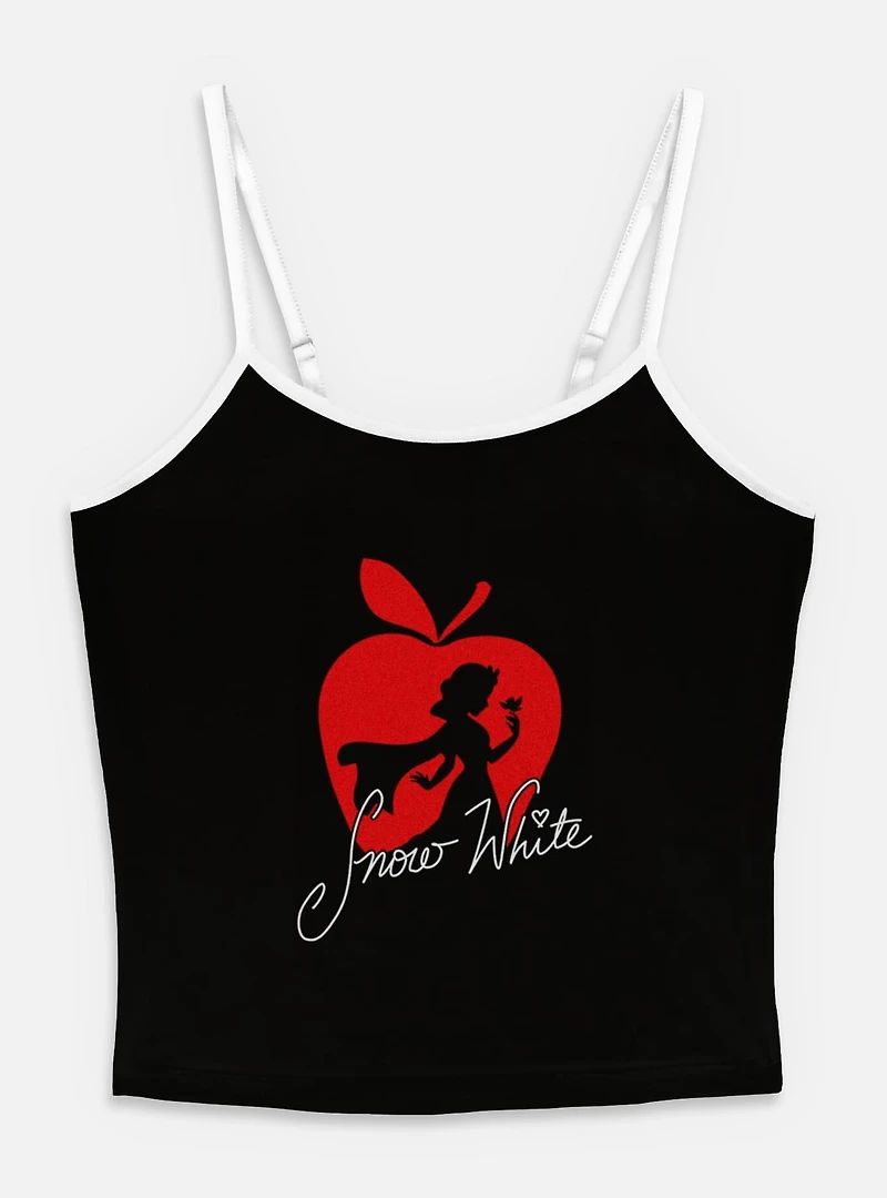 Disney Snow White and the Seven Dwarfs Apple Silhouette Womens Cami
