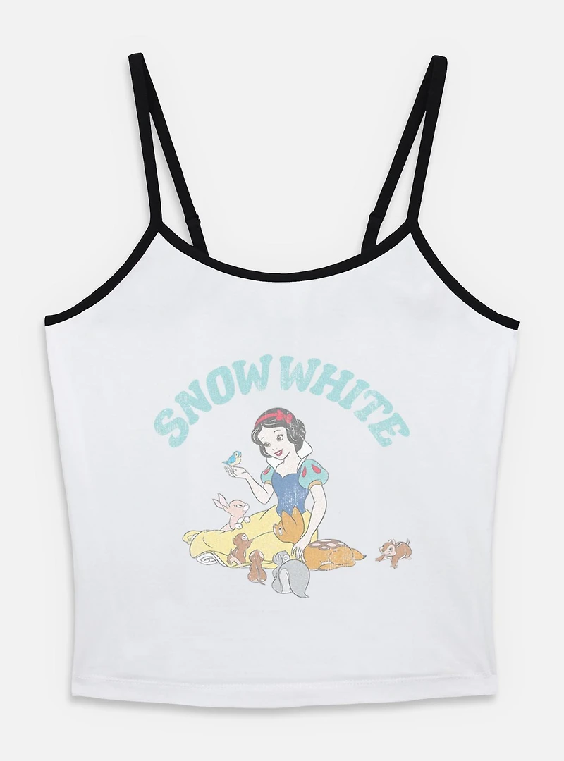 Disney Snow White and the Seven Dwarfs Woodland Animals Womens Cami