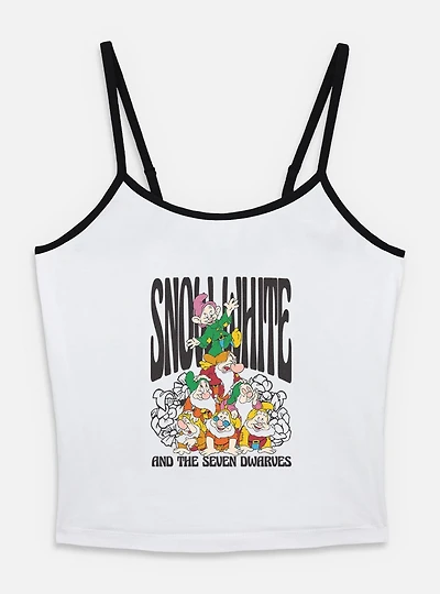 Disney Snow White and the Seven Dwarfs Floral Dwarf Time Womens Cami