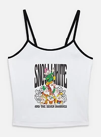 Disney Snow White and the Seven Dwarfs Floral Dwarf Time Womens Cami