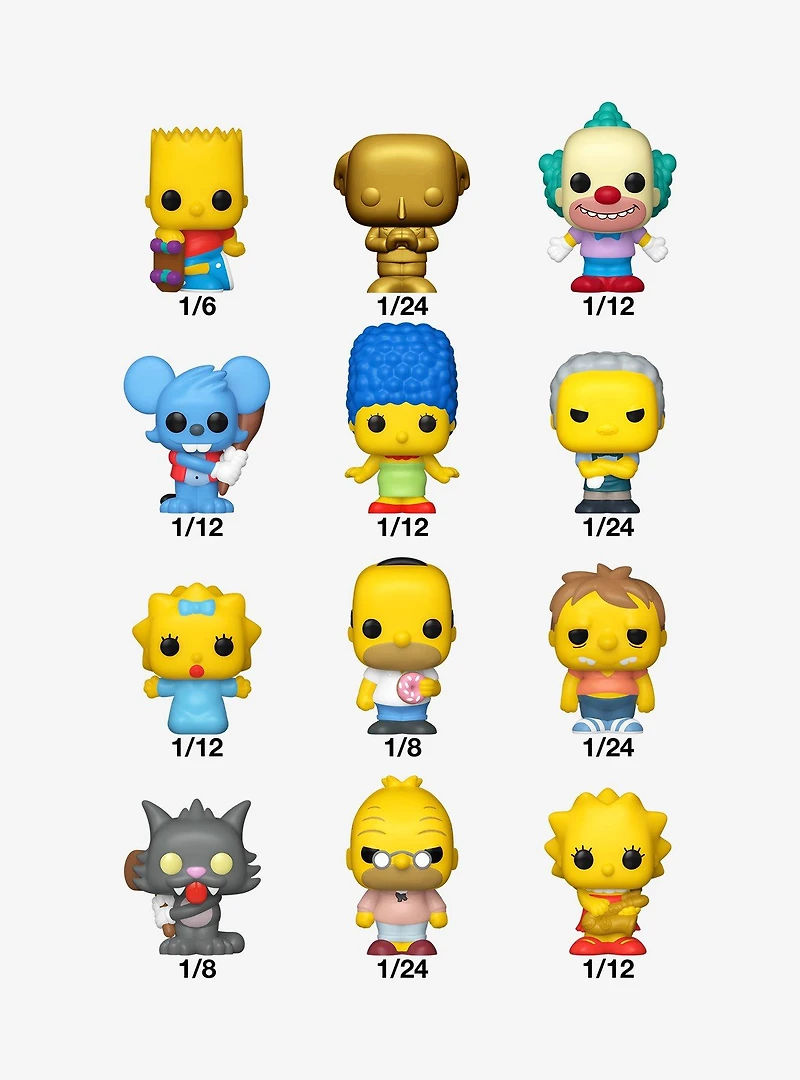 Funko Bitty Pop! The Simpsons Blind Bag Mini Vinyl Figure