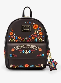 Loungefly Disney Pixar Coco Floral Mini Backpack (BoxLunch 10th Anniversary Edition) - BoxLunch Exclusive