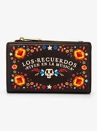 Loungefly Disney Pixar Coco Floral Wallet (BoxLunch 10th Anniversary Edition) - BoxLunch Exclusive