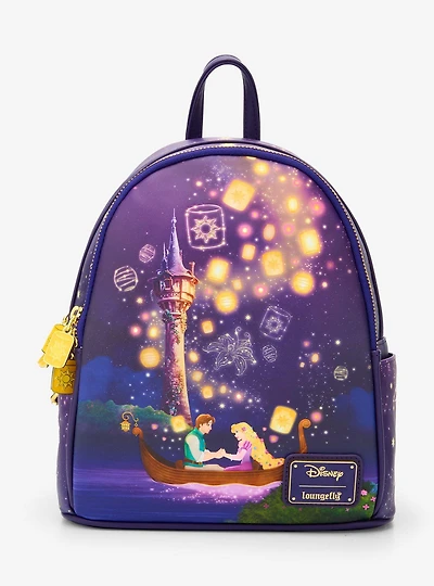 Loungefly Disney Tangled Lantern Scene Light-Up Mini Backpack (BoxLunch 10th Anniversary Edition)  - BoxLunch Exclusive