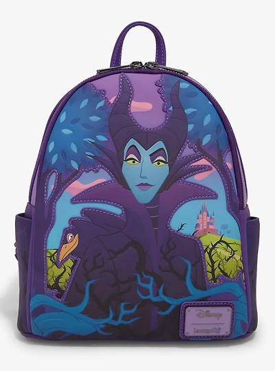 Loungefly Disney Sleeping Beauty Maleficent Mini Backpack — BoxLunch Exclusive