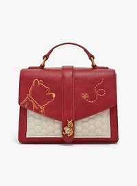 Loungefly Disney Winnie the Pooh Honeycomb Pattern Crossbody Bag - BoxLunch Exclusive