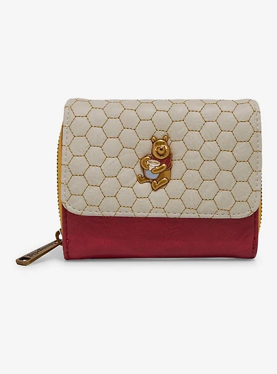 Loungefly Disney Winnie the Pooh Honeycomb Zip Wallet — BoxLunch Exclusive