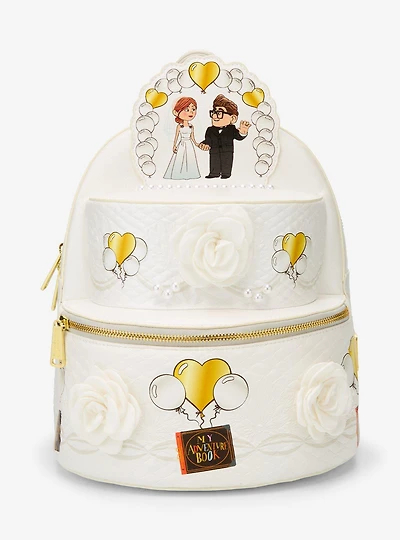 Loungefly Disney Pixar Up Wedding Cake Figural Mini Backpack — BoxLunch Exclusive