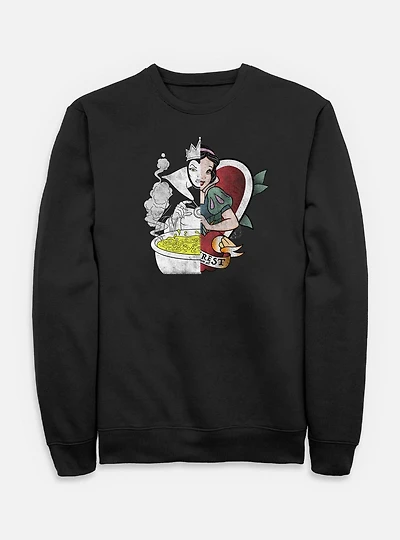 Disney Snow White and the Seven Dwarfs Split Evil Queen Sweatshirt