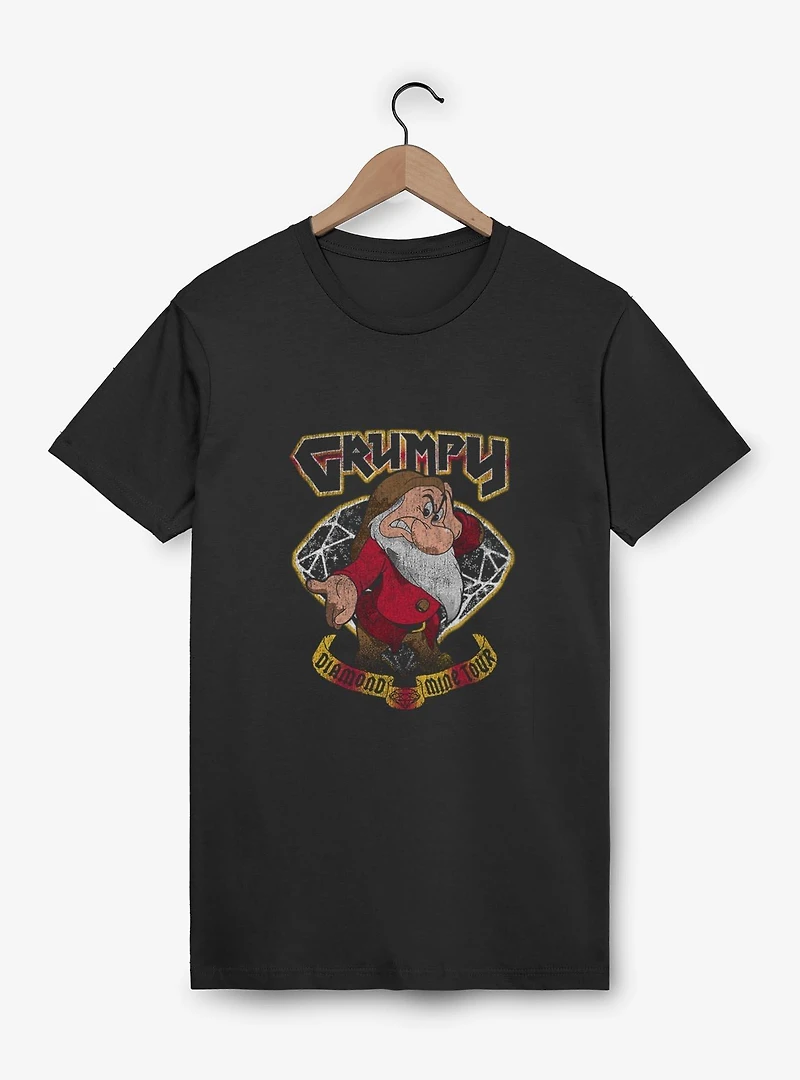 Disney Snow White and the Seven Dwarfs Grumpy Diamond Mine Tour T-Shirt