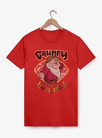 Disney Snow White and the Seven Dwarfs Grumpy Diamond Mine Tour Garment Dye T-Shirt