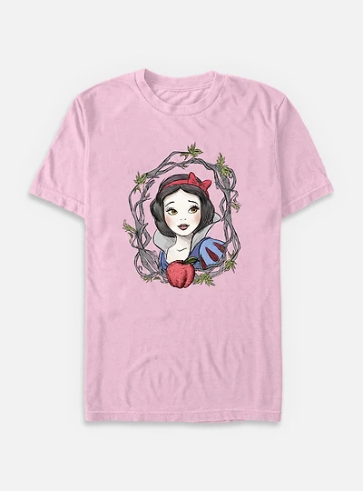 Disney Snow White and the Seven Dwarfs Apple Branch Garment Dye T-Shirt