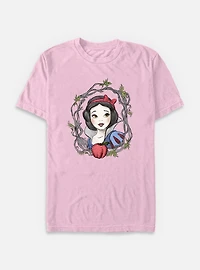 Disney Snow White and the Seven Dwarfs Apple Branch Garment Dye T-Shirt