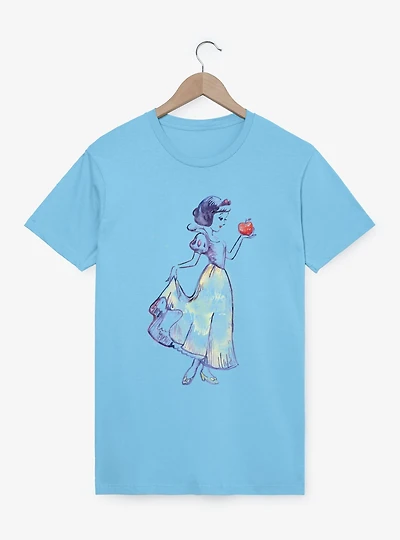 Disney Snow White and the Seven Dwarfs Watercolor Garment Dye T-Shirt