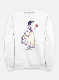 Disney Snow White and the Seven Dwarfs Watercolor Sweatshirt