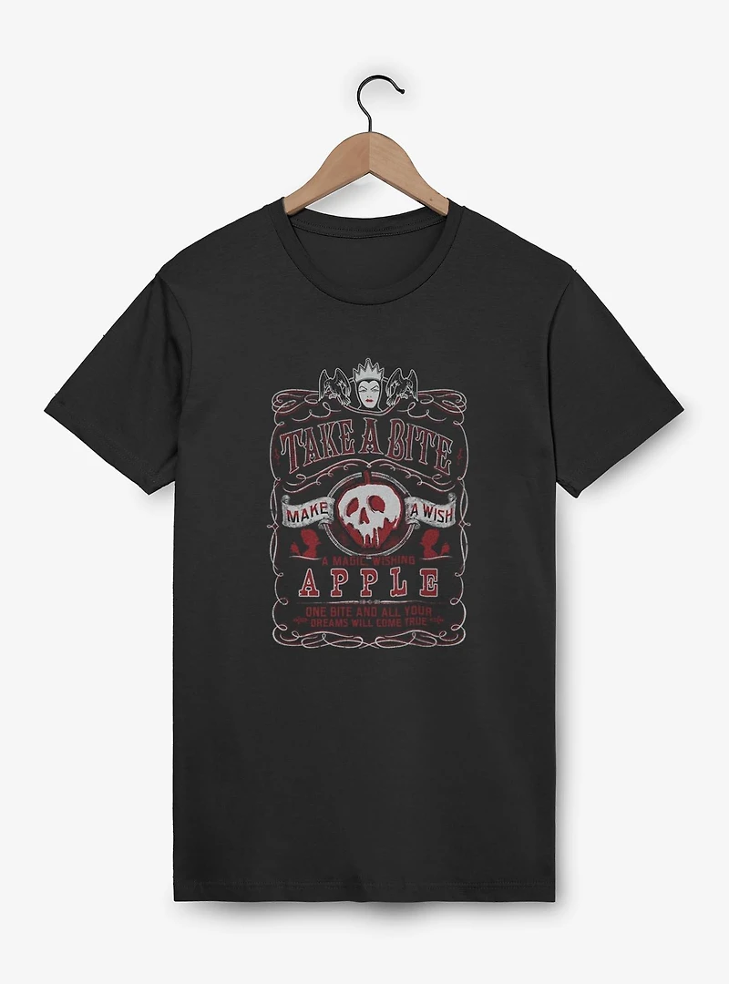 Disney Snow White and the Seven Dwarfs Take A Bite Make Wish Poster T-Shirt