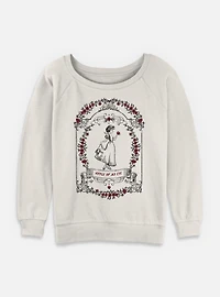 Disney Snow White and the Seven Dwarfs Apple Of My Eye Womens Slouchy Sweatshirt