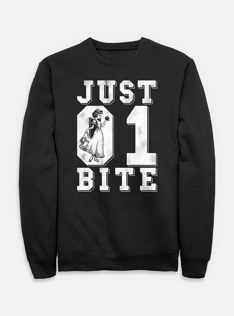 Disney Snow White and the Seven Dwarfs Just 01 Bite Sweatshirt